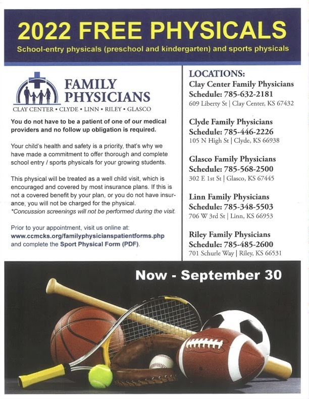 Free Physicals
