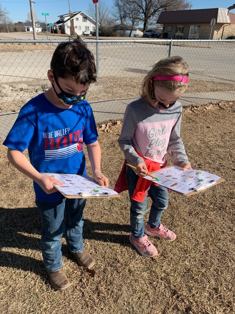 Scavenger hunt fun!